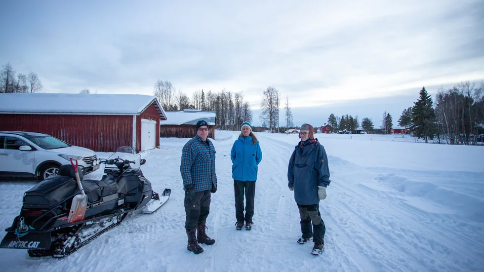 Christer Lindbäck, Johanna Lindberg och Eric Carlsson är några av de stugägare och bybor i Björkholmen som tror att en gruva vore förödande.