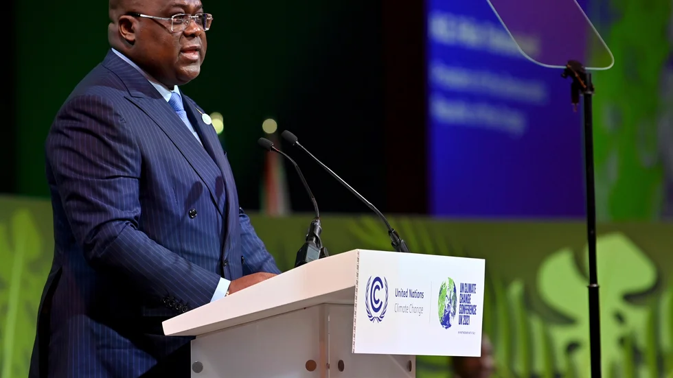 Kongo-Kinshasas president Felix Tshisekedi. Arkivbild.