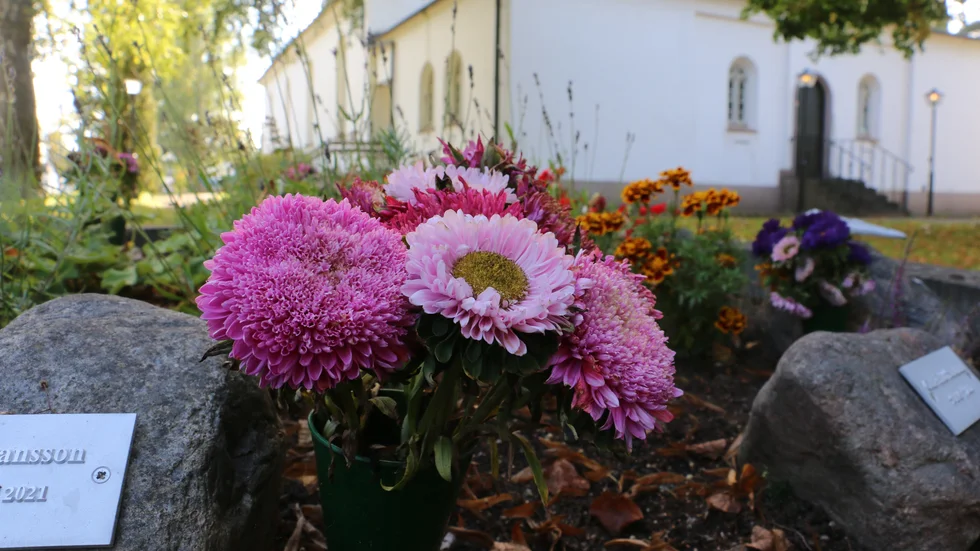 Blomstölderna på kyrkogården fortsätter. Under tisdagen fick man in tre nya anmälningar. Jörgen Petersson kyrkogårdsföreståndare, är verkligen ledsen för stölderna.