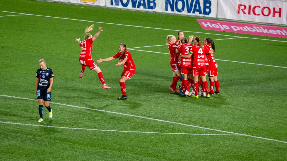 LFC förlorade mötet med Kif Örebro med 1-2.