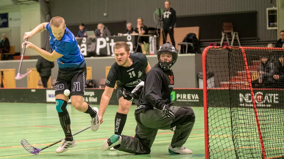 Tommy Nilsson fixade ett fyrtal när Öjebyn besegrade Argentum i bortahall med siffrorna 12-4