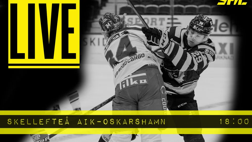 Albin Sundsvik Skellefteå AIK jagar nya poäng när Oskarshamn gästar i Skellefteå Kraft Arena. 