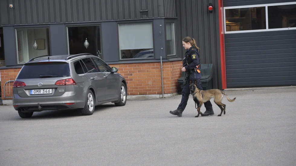 Flera hundförare har kallats in för att hitta den försvunne mannen.