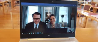 Fick 20 minuter med kronprinsessparet: Sålde in Åtvidaberg
