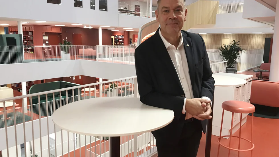 Paul Pettersson, rektor för Mälardalens högskola, MDH, är nöjd över att så många vill studera på MDH, både till sommaren och till hösten.