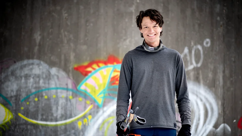 "Skulle det vara världens bästa skridskotränare som säger att det jag gjorde inte är möjligt, så skulle jag bara tacka honom för att han har gett mig mitt livs bästa komplimang", säger Nils van der Poel. Arkivbild.