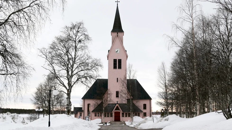 En begravningsgudstjänst har hållits i Arjeplogs kyrka.