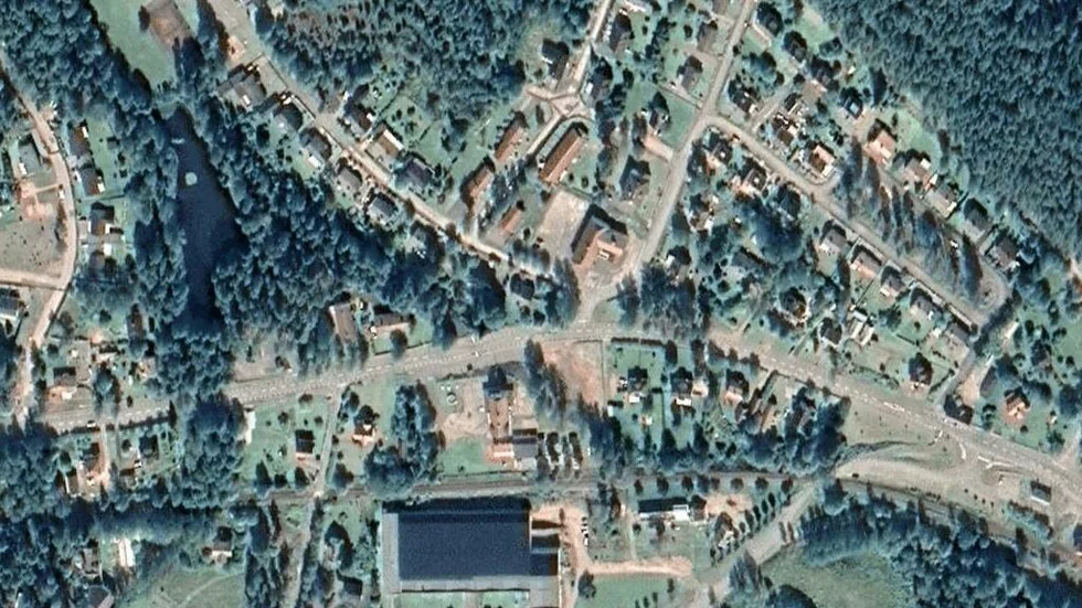 Området kring Villagatan 2