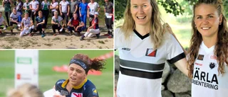 VM-stjärnor tränar med gotländska ungdomar - i skräckterrängen