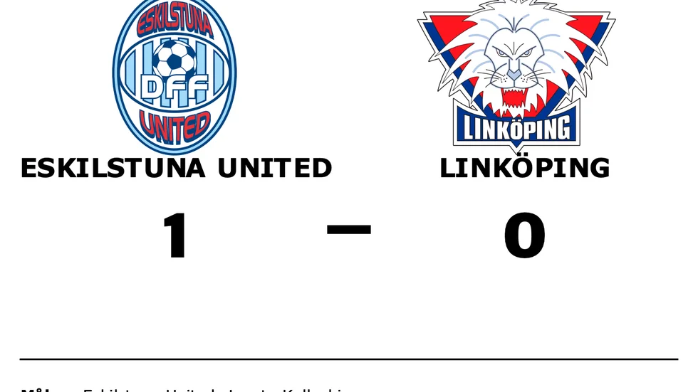 Eskilstuna United vann mot Linköping