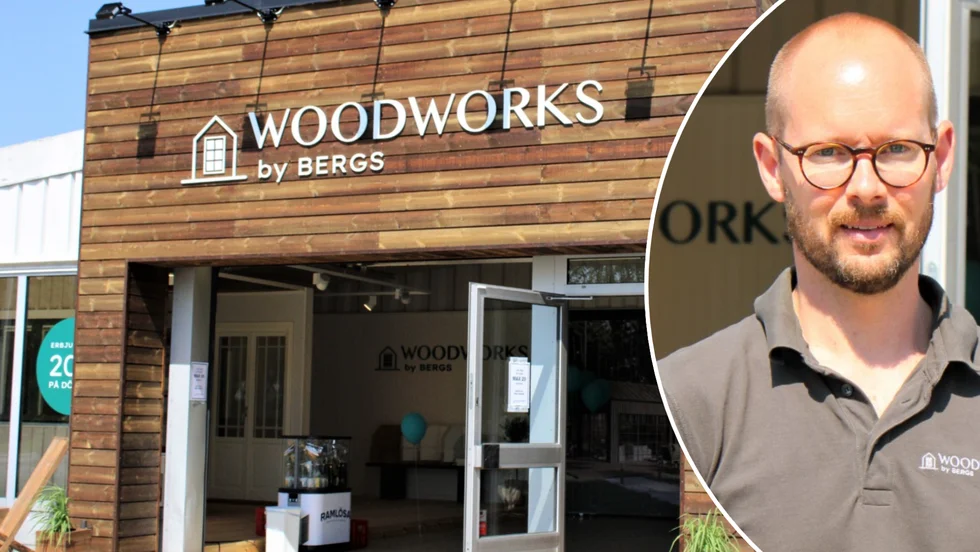 Per-Åke Bergh är vd på Woodworks by Bergs, som i lördags öppnade en concept store i Vimmerby.