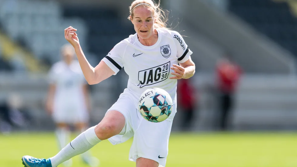 Vaila Barsley och hennes Eskilstuna United ställs under söndagen mot AIK på bortaplan.
