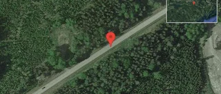 Singelolycka på väg 55 - helt stopp i ett körfält