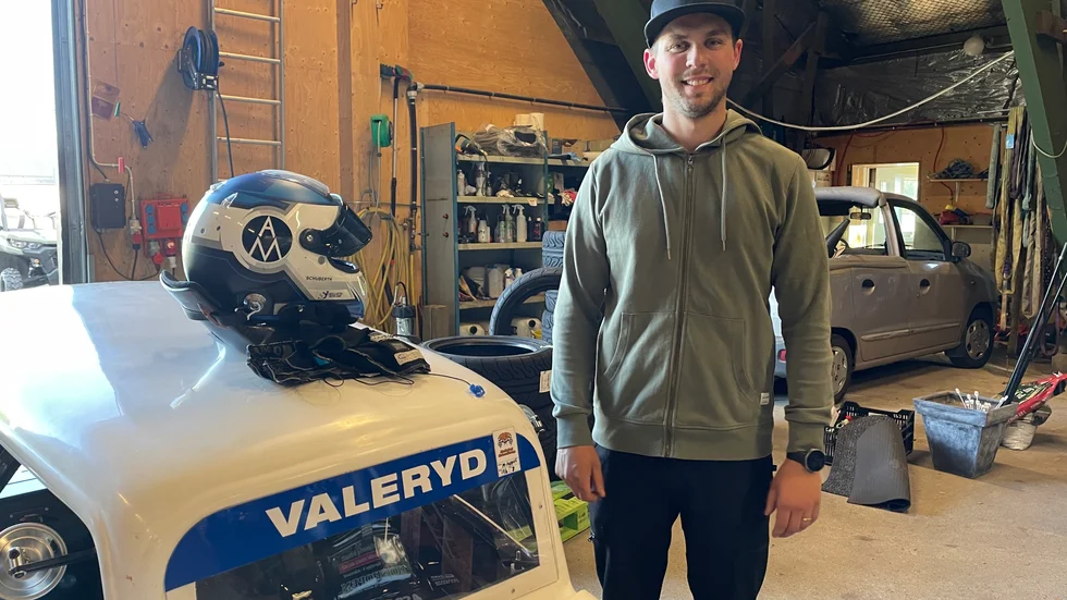 Anton Marklund hade ingen lycka i kvalet på hemmabanan.