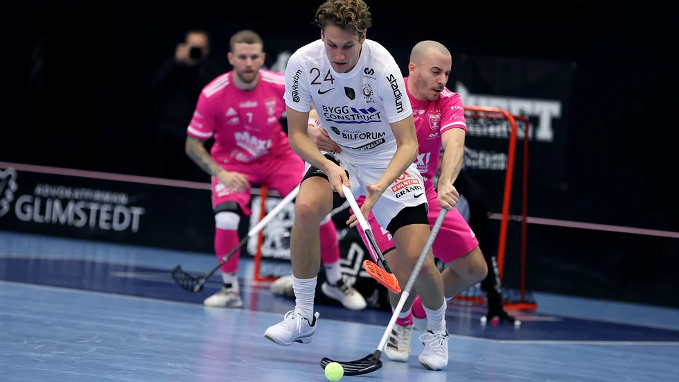 Andreas Stefansson blev tvåmålsskytt för Storvreta.