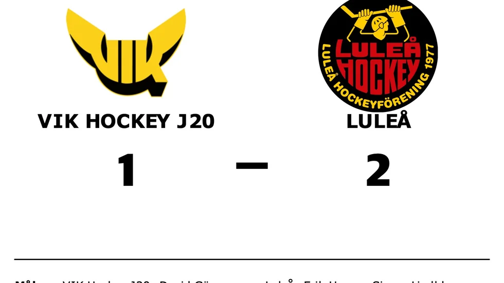 VIK Västerås HK förlorade mot Luleå HF