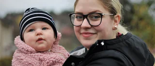 Rebecca, 21, bröt upp höggravid från ett liv i mörker – nu är hon luciakandidat i Linköping