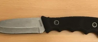 En gripen för grovt knivbrott samt narkotika