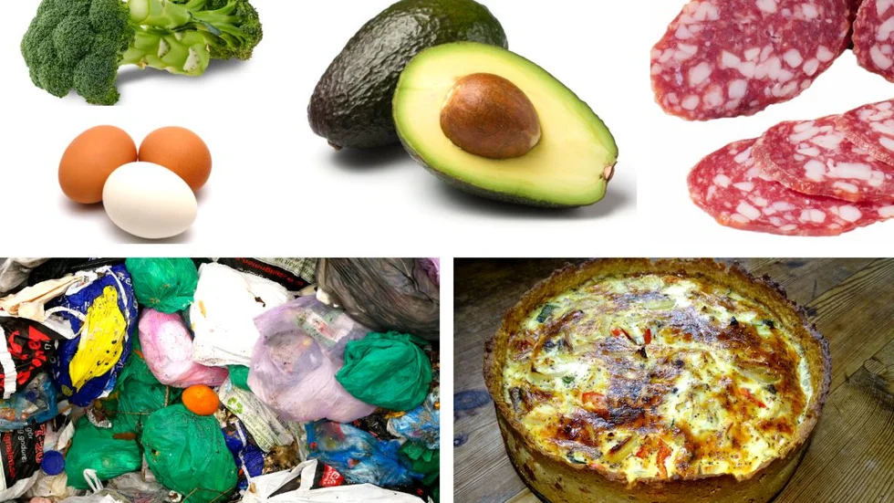 Änvänd stocken på broccolin. Lita inte på bäst föredatum när det gäller ägg. Tärna och frys in mogen avocado. Frys in småsnuttar av kött, korv och grönsaker till en framtida pyttipanna. Använd alla sorts rester till paj, pizza, gratänger, omelett och crepes.
