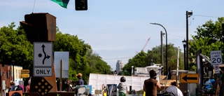 Korsningen där Floyd dödades öppnas igen