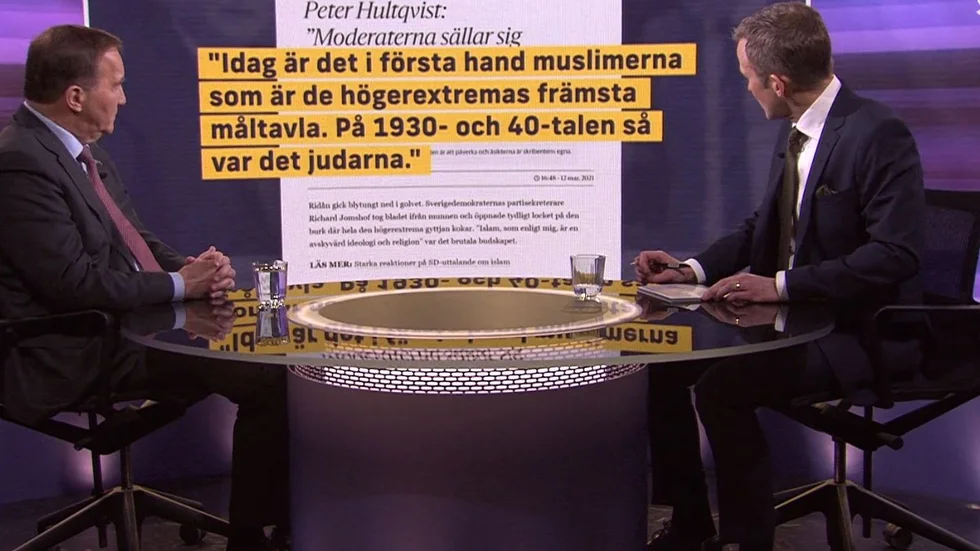 Stefan Löfven bör distansera sig från sina proselyters grova påhopp på Moderaterna. Strategin att försöka vinna genom att gräva gropar åt andra slutar ofta och gärna med att gropgrävaren drattar ner i hålet själva.