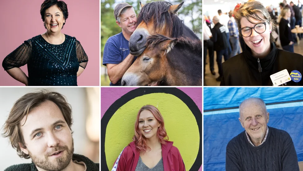 De gotländska profilerna som deltar i kampanjen är Babben Larsson, Mats Thomsson, Malena Bendelin, Vilhelm Blomgren, Clara Klingenström och Bernt "Bison" Nilsson.