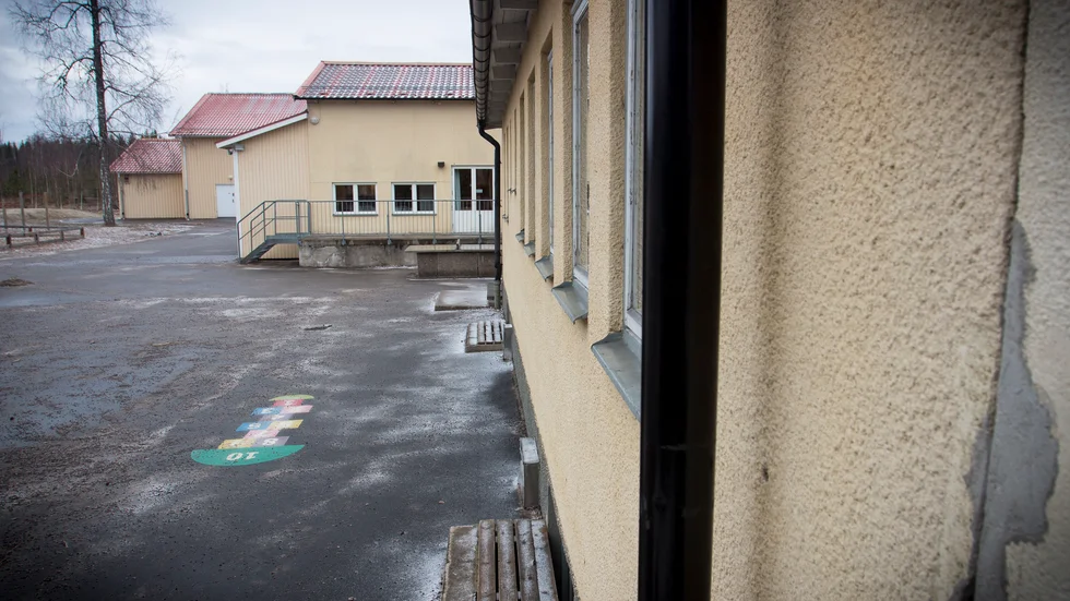 Planen är att riva huvudbyggnaden i Marmorbyns skola och bygga en helt ny.