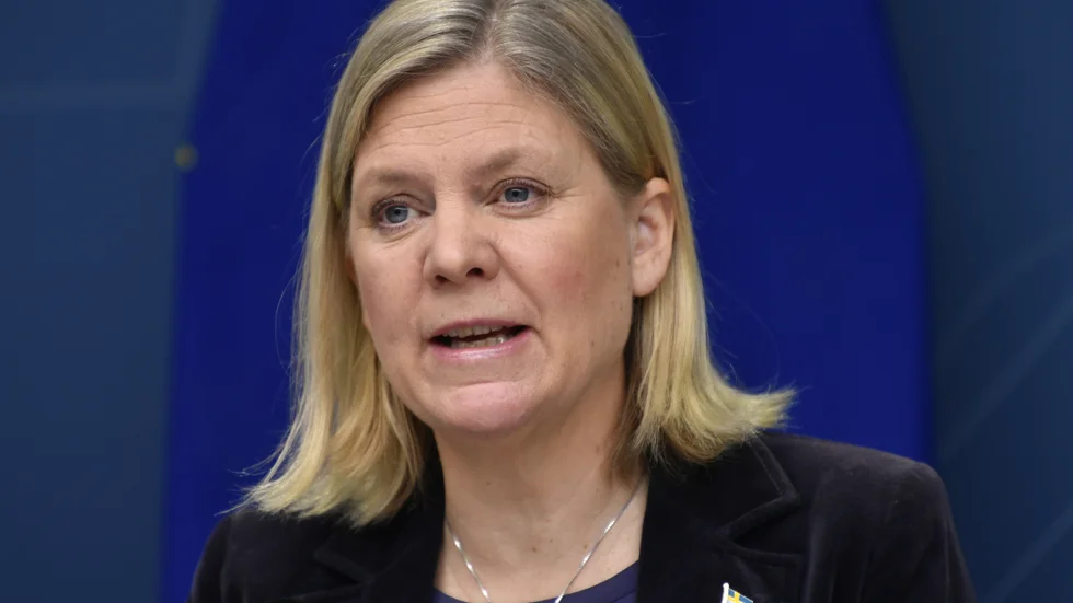 STOCKHOLM 20210223Finansminister Magdalena Andersson (S). Arkivbild.