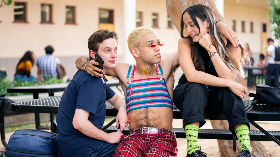 "Generation" följer ett gäng highschool-ungdomar. I rollerna syns bland andra Uly Schlesinger, Justice Smith och Lukita Maxwell. Pressbild.