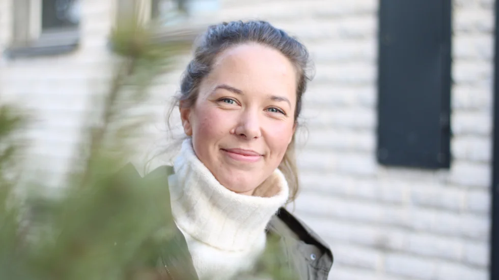 Hanna Karlsson är en pysslig och händig tjej som gillar tungt arbete.