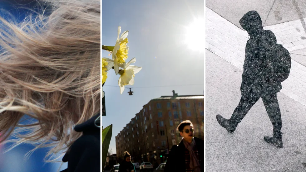 Den kommande helgen kommer bjuda på riktigt aprilväder.