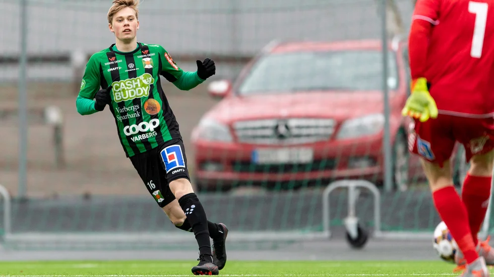Gustav Nordh är aktuell för spel i Varbergs allsvenska premiär. 