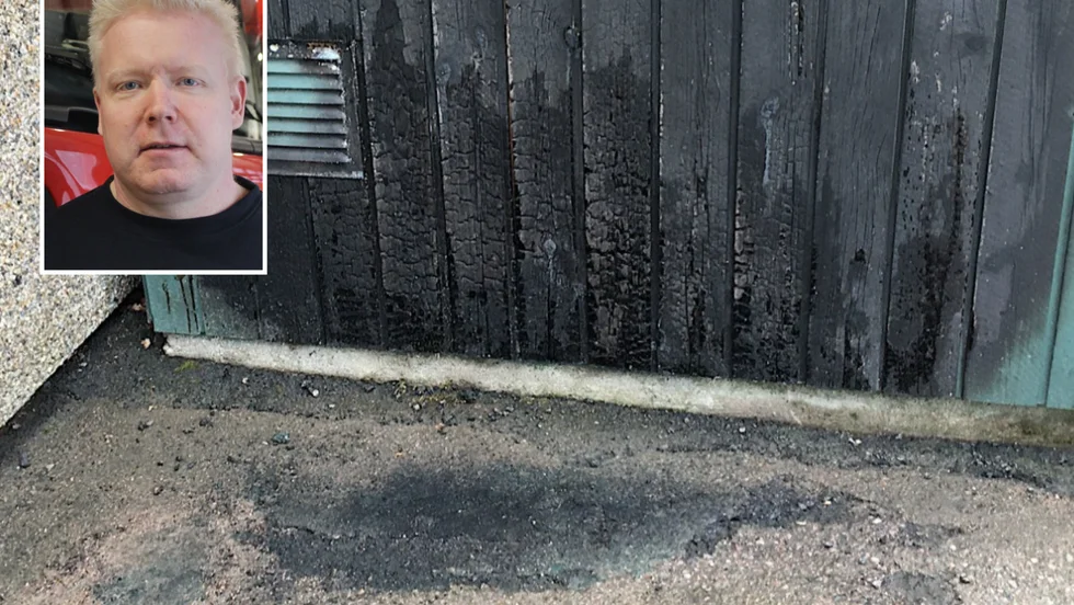 Det har varit många småbränder den senaste tiden, vilket oroar säkerhetssamordnaren Ulf Bowein. Helgens brand gör det än mer angeläget att inte ha något brännbart intill huset.
