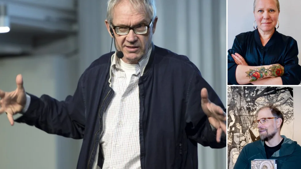 Sara Edström och Hans Sundvall berättar sina tankar om konstnären Lars Vilks bortgång.