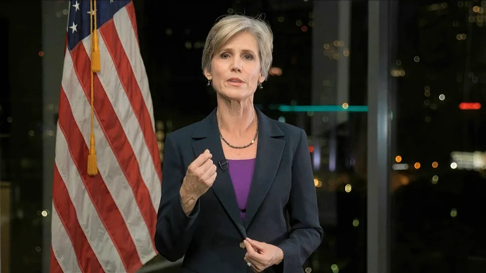 Sally Yates leder utredningen i NWSL. Arkivbild.