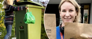 Klart: Papperspåse för matavfall • Gröna kompostpåsen försvinner • Hushåll i Visby först ut