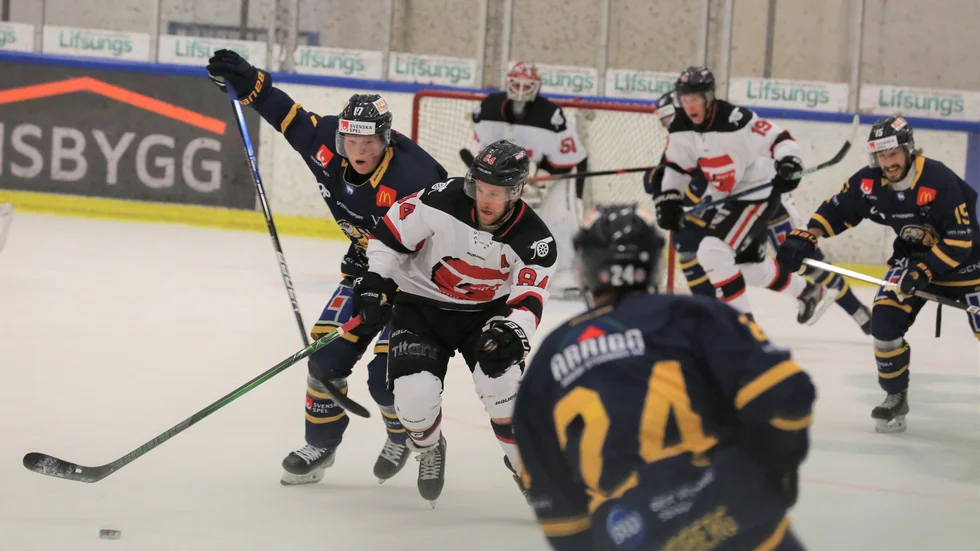 Visby Romas nye Anton Johansson gjorde mål efter 15 sekunder i debuten mot IK Guts.