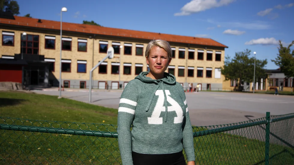 Malin Eklöf är kritisk till hur skolan betedde sig i samband med att de undrade var hennes dotter var.