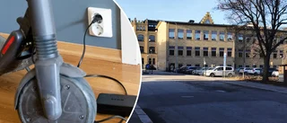 Elsparkcyklar förbjuds inne i klassrummen: "De får ställas ute på skolgården"