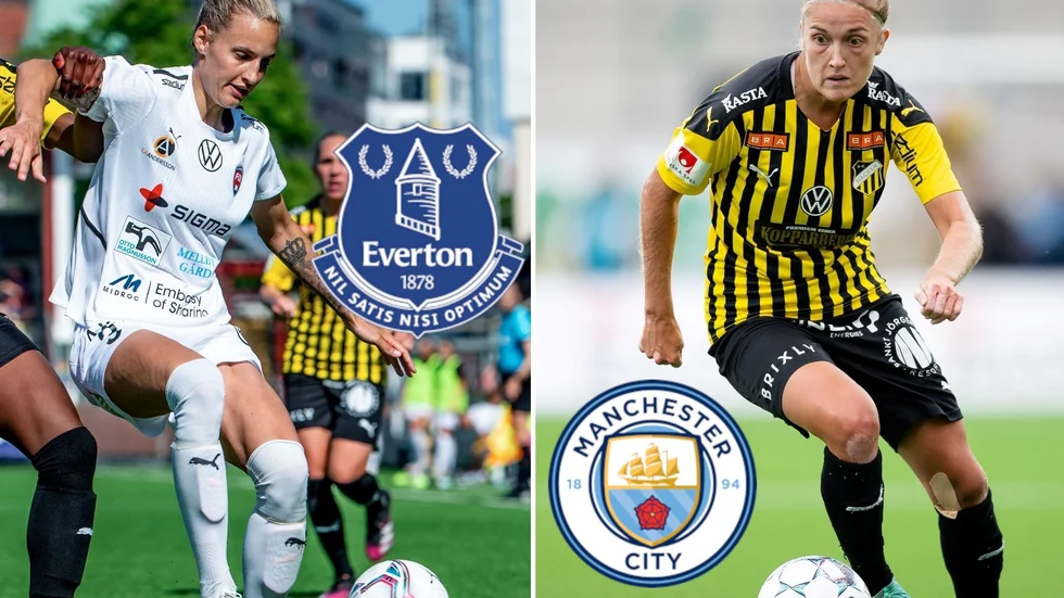 Nathalie Björn och Filippa Angeldahl är barndomskompisarna från Vaksala som nu kan ställas mot varandra i premiären av engelska ligan.