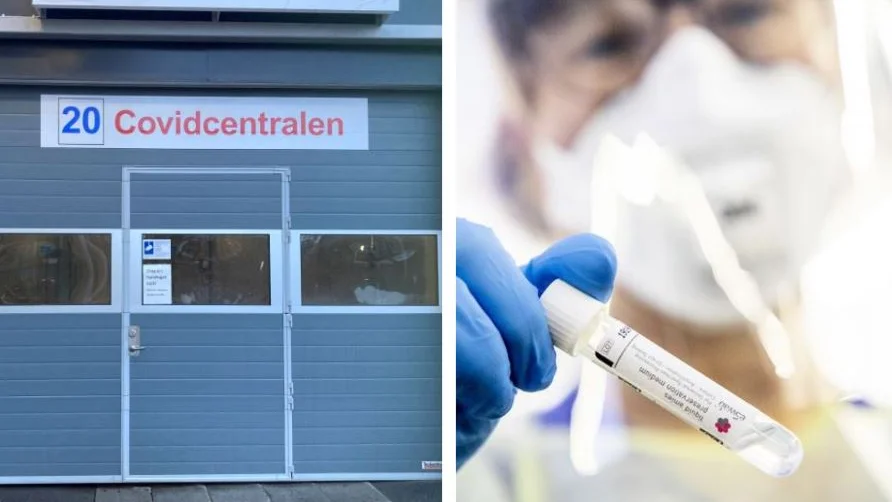 På lördagen vårdades 25 smittade patienter på länets tre sjukhus. 