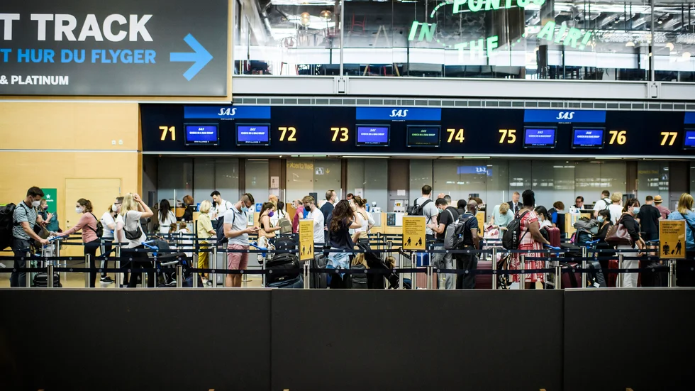 Den 34-årige Linköpingsbon stoppades av tullen på Arlanda. 