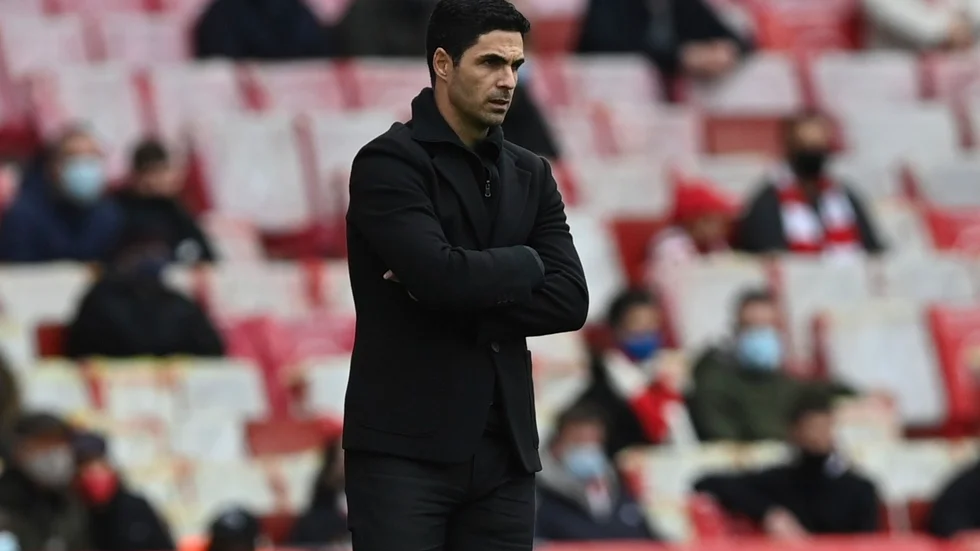 Arsenaltränaren Mikel Arteta. Arkivbild.