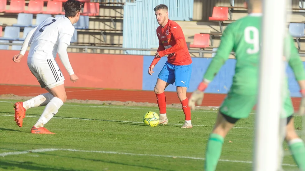 Oscar Karlsson blev tvåmålsskytt i Bissarnas 2-3-förlust borta mot United IK Nordic under lördagen.