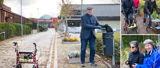 Efterlyser fler sittbänkar längs promenadstråk