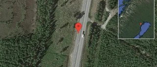 Lastbil stillastående på E4 - helt stopp i ett körfält