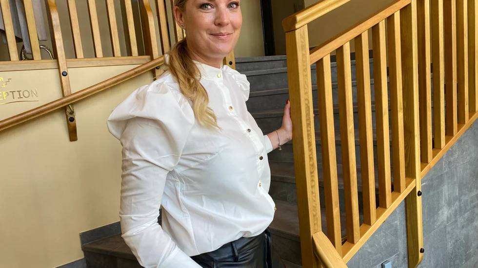 Kristin Gustavsson, Slottsholmens hotelldirektör, rapporterar en stor ökning av gästnätterna. Arkivbild.