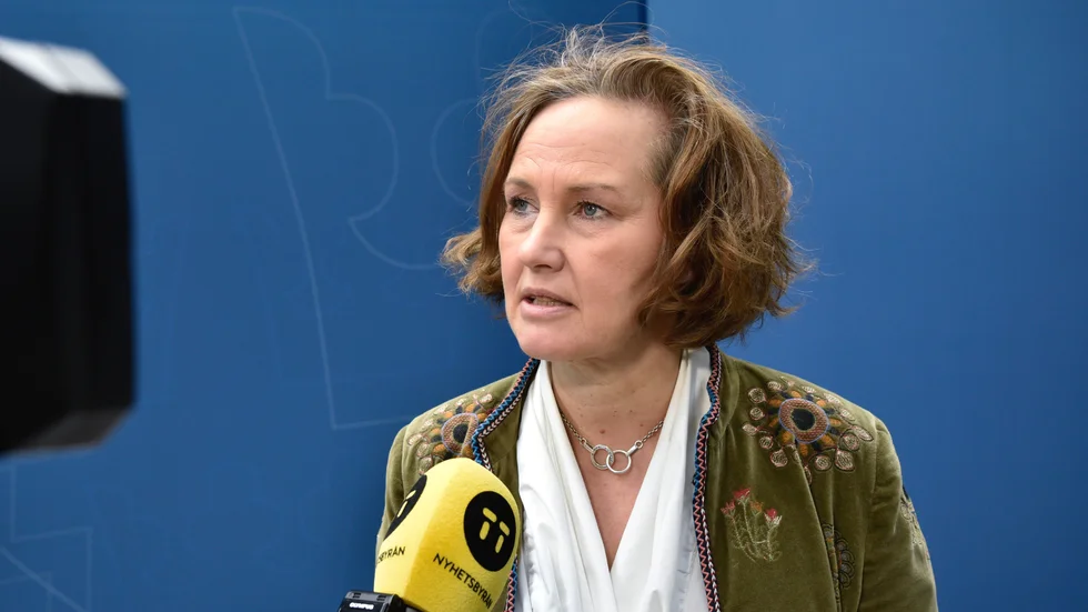 Juno Blom, partisekreterare för Liberalerna. Arkivbild.