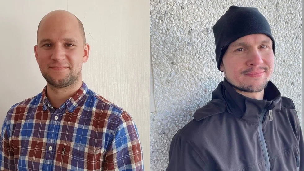 Joel och Mattias Sund.