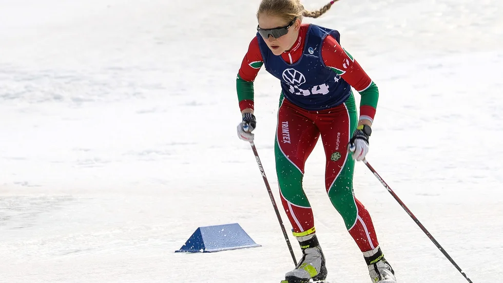 Lisa Eriksson nådde pallen på 5 kilometer klassiskt. (Arkivbild)